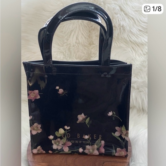 Ted Baker Dark Blue Himacon Arboretum Small Icon‎ Tote - Picture 2 of 8